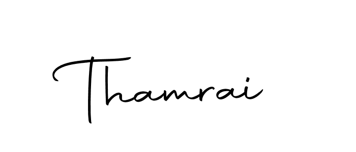 if you are searching for the best signature style for your name Thamrai. so please give up your signature search. here we have designed multiple signature styles  using Autography-DOLnW. Thamrai signature style 10 images and pictures png