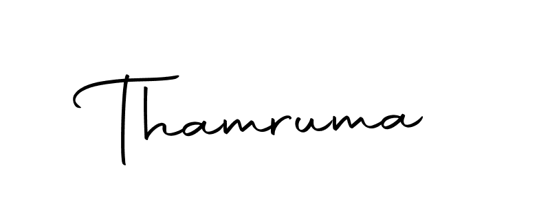 if you are searching for the best signature style for your name Thamruma. so please give up your signature search. here we have designed multiple signature styles  using Autography-DOLnW. Thamruma signature style 10 images and pictures png