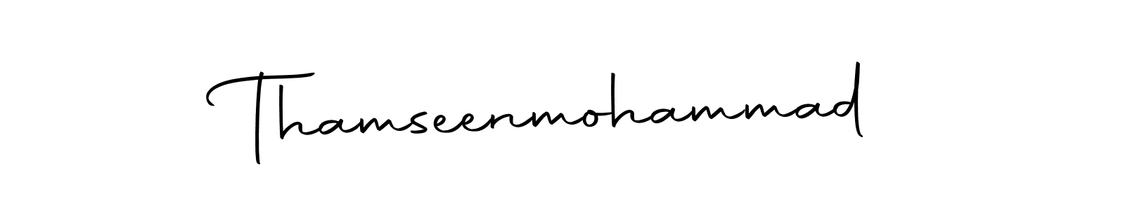 You should practise on your own different ways (Autography-DOLnW) to write your name (Thamseenmohammad) in signature. don't let someone else do it for you. Thamseenmohammad signature style 10 images and pictures png