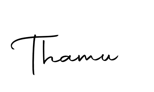 Make a beautiful signature design for name Thamu. With this signature (Autography-DOLnW) style, you can create a handwritten signature for free. Thamu signature style 10 images and pictures png