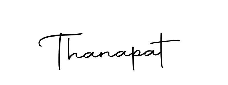 The best way (Autography-DOLnW) to make a short signature is to pick only two or three words in your name. The name Thanapat include a total of six letters. For converting this name. Thanapat signature style 10 images and pictures png