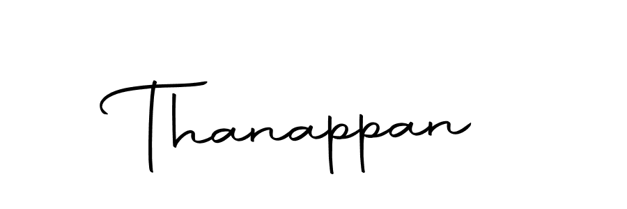 How to make Thanappan name signature. Use Autography-DOLnW style for creating short signs online. This is the latest handwritten sign. Thanappan signature style 10 images and pictures png