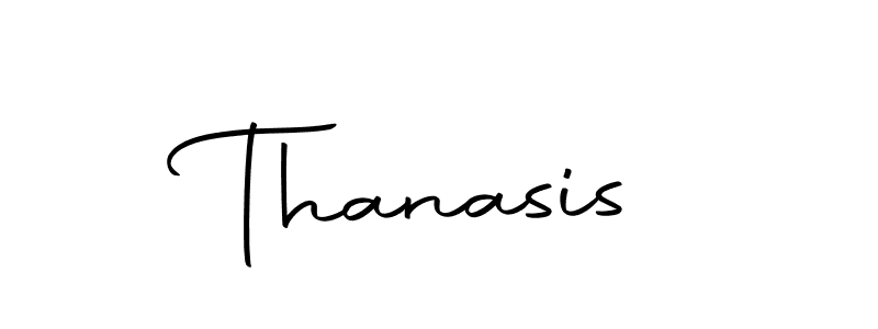 Create a beautiful signature design for name Thanasis. With this signature (Autography-DOLnW) fonts, you can make a handwritten signature for free. Thanasis signature style 10 images and pictures png