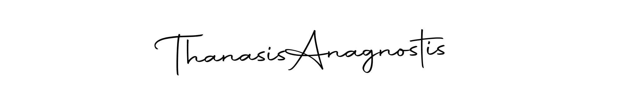 Make a short Thanasis  Anagnostis signature style. Manage your documents anywhere anytime using Autography-DOLnW. Create and add eSignatures, submit forms, share and send files easily. Thanasis  Anagnostis signature style 10 images and pictures png