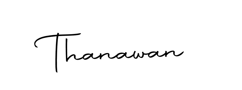 The best way (Autography-DOLnW) to make a short signature is to pick only two or three words in your name. The name Thanawan include a total of six letters. For converting this name. Thanawan signature style 10 images and pictures png