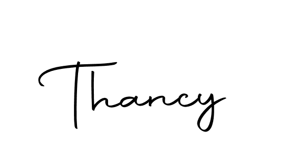 Thancy stylish signature style. Best Handwritten Sign (Autography-DOLnW) for my name. Handwritten Signature Collection Ideas for my name Thancy. Thancy signature style 10 images and pictures png