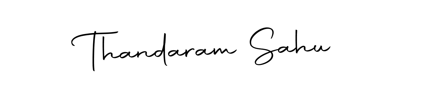 Use a signature maker to create a handwritten signature online. With this signature software, you can design (Autography-DOLnW) your own signature for name Thandaram Sahu. Thandaram Sahu signature style 10 images and pictures png