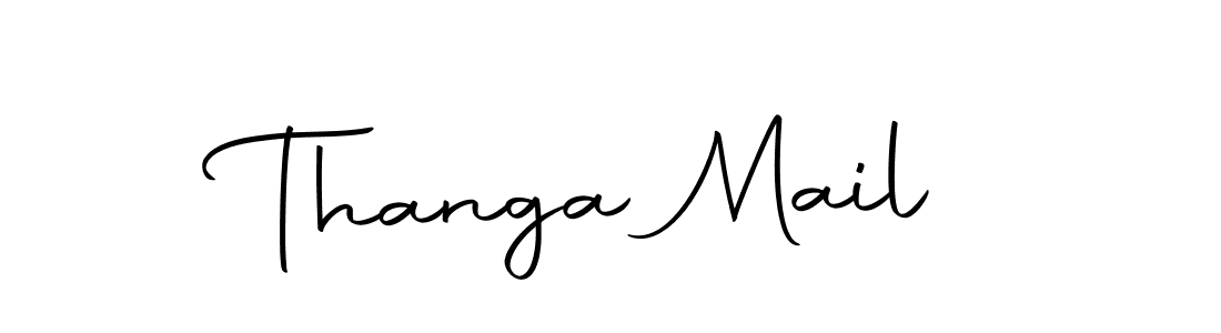 Make a beautiful signature design for name Thanga Mail. With this signature (Autography-DOLnW) style, you can create a handwritten signature for free. Thanga Mail signature style 10 images and pictures png