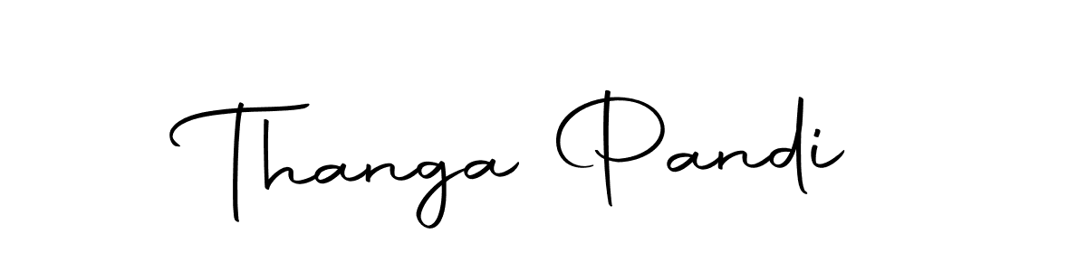 Design your own signature with our free online signature maker. With this signature software, you can create a handwritten (Autography-DOLnW) signature for name Thanga Pandi. Thanga Pandi signature style 10 images and pictures png