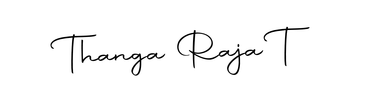 How to make Thanga Raja T name signature. Use Autography-DOLnW style for creating short signs online. This is the latest handwritten sign. Thanga Raja T signature style 10 images and pictures png