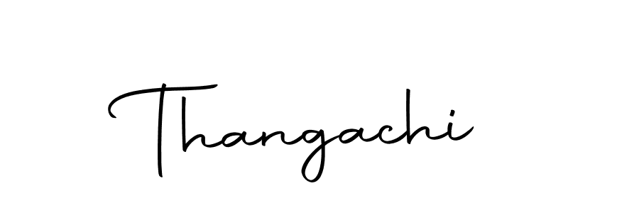 Create a beautiful signature design for name Thangachi. With this signature (Autography-DOLnW) fonts, you can make a handwritten signature for free. Thangachi signature style 10 images and pictures png