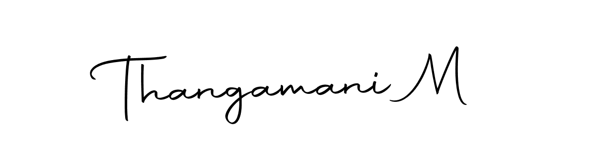 You can use this online signature creator to create a handwritten signature for the name Thangamani M. This is the best online autograph maker. Thangamani M signature style 10 images and pictures png