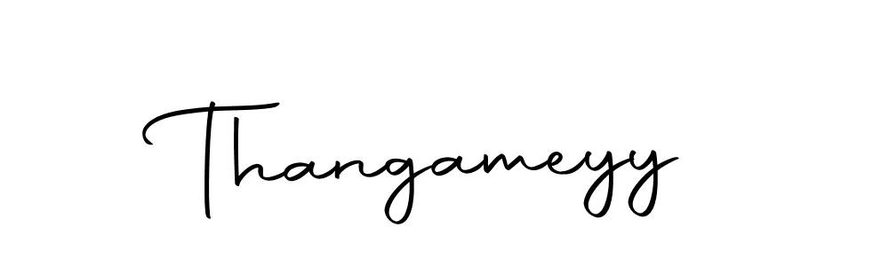 You should practise on your own different ways (Autography-DOLnW) to write your name (Thangameyy) in signature. don't let someone else do it for you. Thangameyy signature style 10 images and pictures png