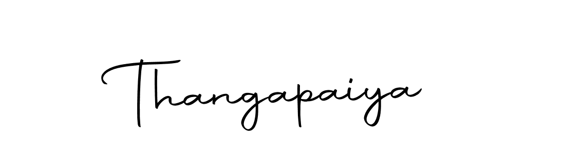 Autography-DOLnW is a professional signature style that is perfect for those who want to add a touch of class to their signature. It is also a great choice for those who want to make their signature more unique. Get Thangapaiya name to fancy signature for free. Thangapaiya signature style 10 images and pictures png