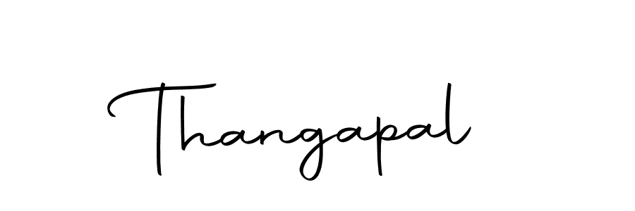 Create a beautiful signature design for name Thangapal. With this signature (Autography-DOLnW) fonts, you can make a handwritten signature for free. Thangapal signature style 10 images and pictures png