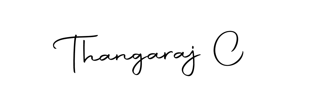 Design your own signature with our free online signature maker. With this signature software, you can create a handwritten (Autography-DOLnW) signature for name Thangaraj C. Thangaraj C signature style 10 images and pictures png