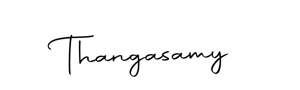 Make a beautiful signature design for name Thangasamy. With this signature (Autography-DOLnW) style, you can create a handwritten signature for free. Thangasamy signature style 10 images and pictures png