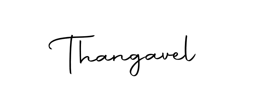 Make a beautiful signature design for name Thangavel. With this signature (Autography-DOLnW) style, you can create a handwritten signature for free. Thangavel signature style 10 images and pictures png
