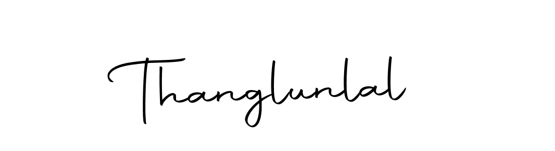 Make a short Thanglunlal signature style. Manage your documents anywhere anytime using Autography-DOLnW. Create and add eSignatures, submit forms, share and send files easily. Thanglunlal signature style 10 images and pictures png