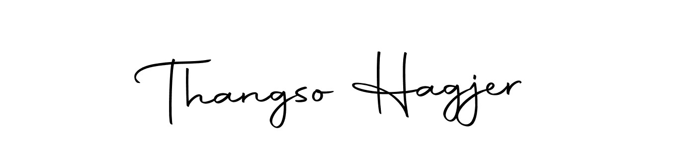 Here are the top 10 professional signature styles for the name Thangso Hagjer. These are the best autograph styles you can use for your name. Thangso Hagjer signature style 10 images and pictures png