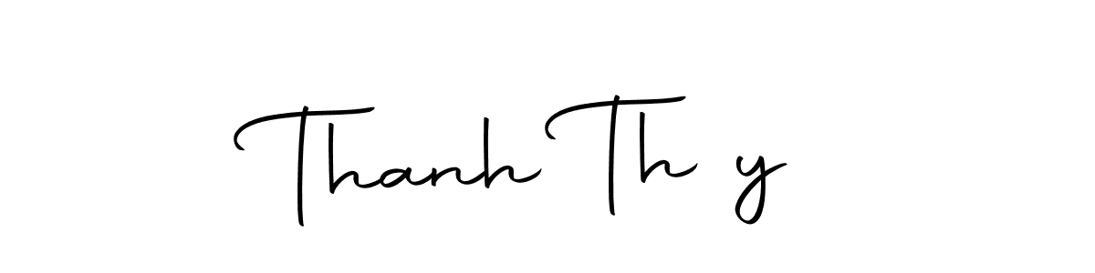 Make a beautiful signature design for name Thanh Thủy. With this signature (Autography-DOLnW) style, you can create a handwritten signature for free. Thanh Thủy signature style 10 images and pictures png