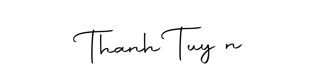 You should practise on your own different ways (Autography-DOLnW) to write your name (Thanh Tuyền) in signature. don't let someone else do it for you. Thanh Tuyền signature style 10 images and pictures png