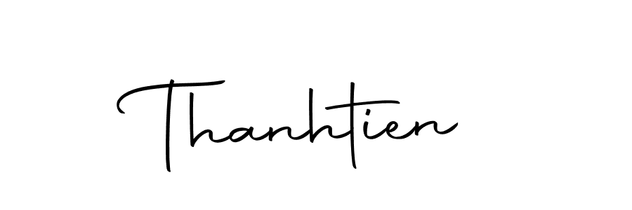 Make a beautiful signature design for name Thanhtien. Use this online signature maker to create a handwritten signature for free. Thanhtien signature style 10 images and pictures png