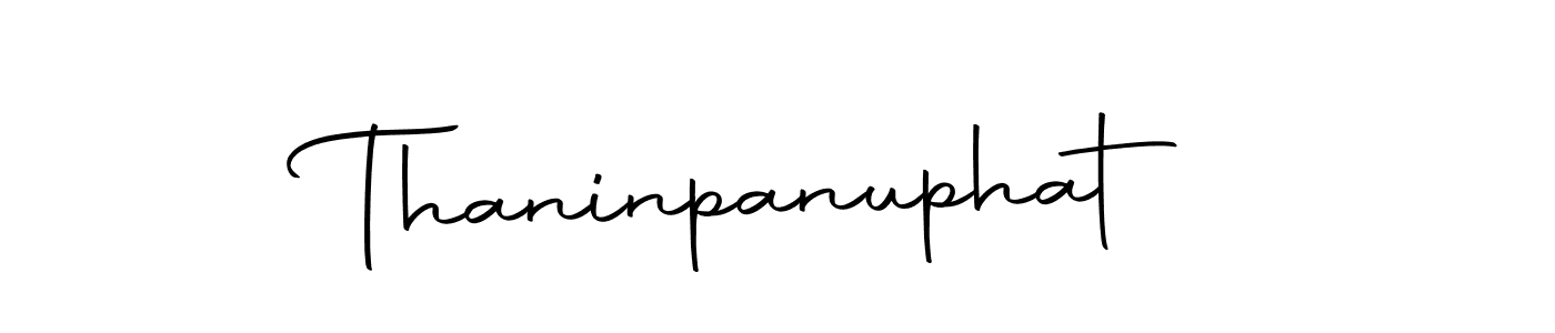 Design your own signature with our free online signature maker. With this signature software, you can create a handwritten (Autography-DOLnW) signature for name Thaninpanuphat. Thaninpanuphat signature style 10 images and pictures png
