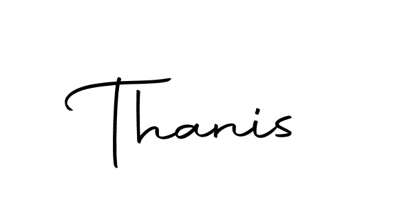 Thanis stylish signature style. Best Handwritten Sign (Autography-DOLnW) for my name. Handwritten Signature Collection Ideas for my name Thanis. Thanis signature style 10 images and pictures png