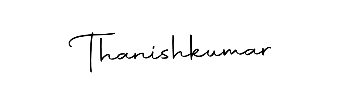Autography-DOLnW is a professional signature style that is perfect for those who want to add a touch of class to their signature. It is also a great choice for those who want to make their signature more unique. Get Thanishkumar name to fancy signature for free. Thanishkumar signature style 10 images and pictures png