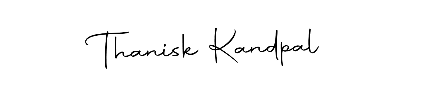 Use a signature maker to create a handwritten signature online. With this signature software, you can design (Autography-DOLnW) your own signature for name Thanisk Kandpal. Thanisk Kandpal signature style 10 images and pictures png