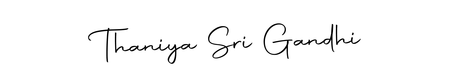 Make a short Thaniya Sri Gandhi signature style. Manage your documents anywhere anytime using Autography-DOLnW. Create and add eSignatures, submit forms, share and send files easily. Thaniya Sri Gandhi signature style 10 images and pictures png