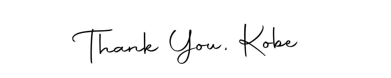 Also we have Thank You, Kobe name is the best signature style. Create professional handwritten signature collection using Autography-DOLnW autograph style. Thank You, Kobe signature style 10 images and pictures png