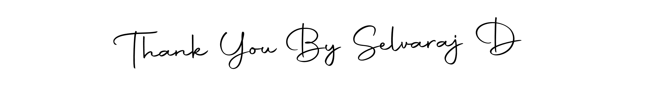How to make Thank You By Selvaraj D name signature. Use Autography-DOLnW style for creating short signs online. This is the latest handwritten sign. Thank You By Selvaraj D signature style 10 images and pictures png