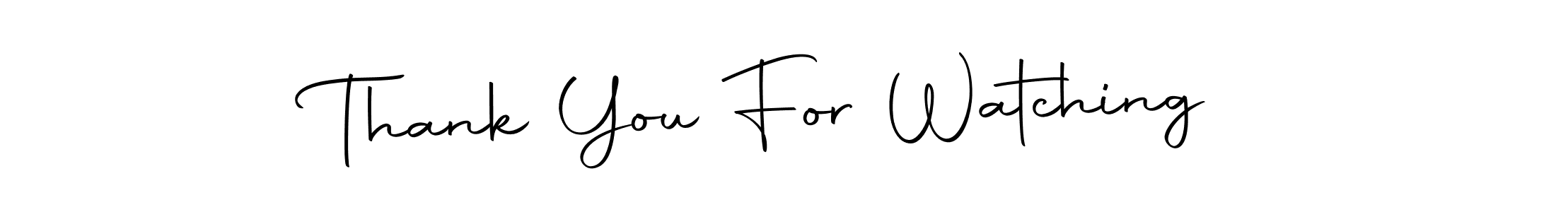 Check out images of Autograph of Thank You For Watching name. Actor Thank You For Watching Signature Style. Autography-DOLnW is a professional sign style online. Thank You For Watching signature style 10 images and pictures png