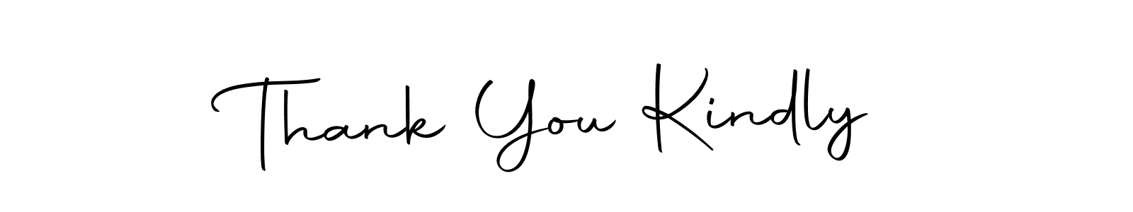 Once you've used our free online signature maker to create your best signature Autography-DOLnW style, it's time to enjoy all of the benefits that Thank You Kindly name signing documents. Thank You Kindly signature style 10 images and pictures png