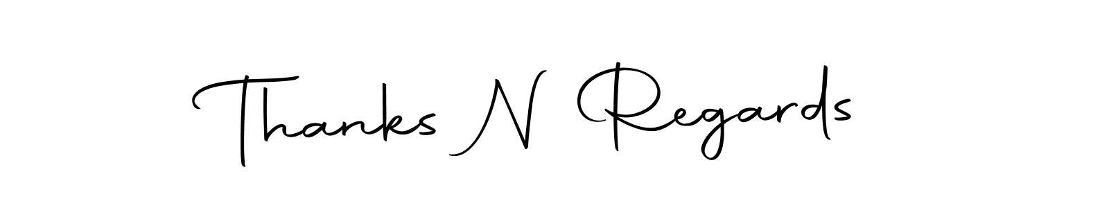 How to Draw Thanks N Regards signature style? Autography-DOLnW is a latest design signature styles for name Thanks N Regards. Thanks N Regards signature style 10 images and pictures png