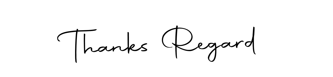 You can use this online signature creator to create a handwritten signature for the name Thanks Regard. This is the best online autograph maker. Thanks Regard signature style 10 images and pictures png