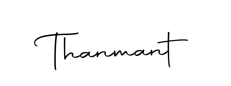 How to make Thanmant signature? Autography-DOLnW is a professional autograph style. Create handwritten signature for Thanmant name. Thanmant signature style 10 images and pictures png