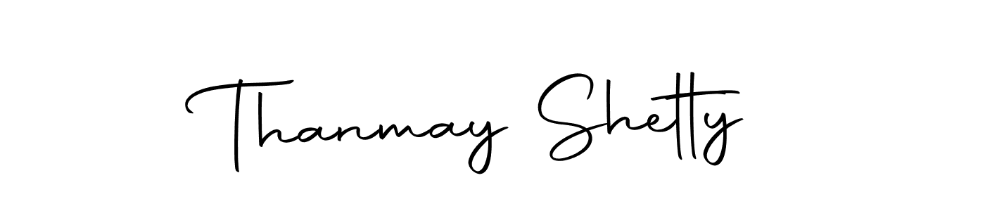 Make a beautiful signature design for name Thanmay Shetty. With this signature (Autography-DOLnW) style, you can create a handwritten signature for free. Thanmay Shetty signature style 10 images and pictures png