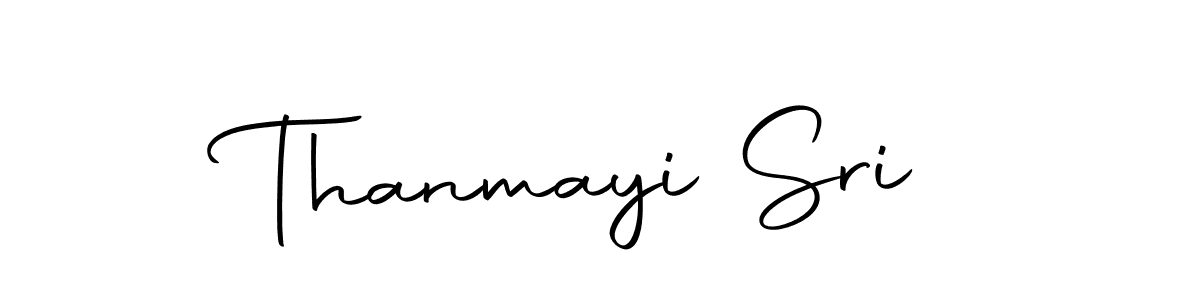 Create a beautiful signature design for name Thanmayi Sri. With this signature (Autography-DOLnW) fonts, you can make a handwritten signature for free. Thanmayi Sri signature style 10 images and pictures png