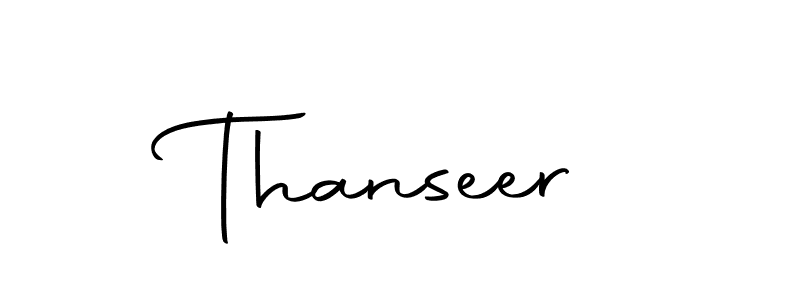 Autography-DOLnW is a professional signature style that is perfect for those who want to add a touch of class to their signature. It is also a great choice for those who want to make their signature more unique. Get Thanseer name to fancy signature for free. Thanseer signature style 10 images and pictures png