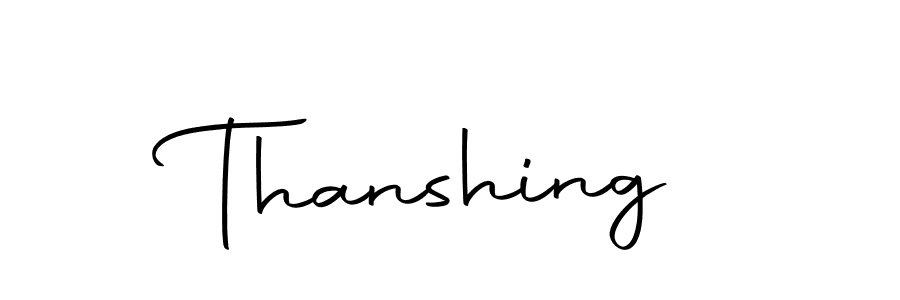 How to make Thanshing name signature. Use Autography-DOLnW style for creating short signs online. This is the latest handwritten sign. Thanshing signature style 10 images and pictures png