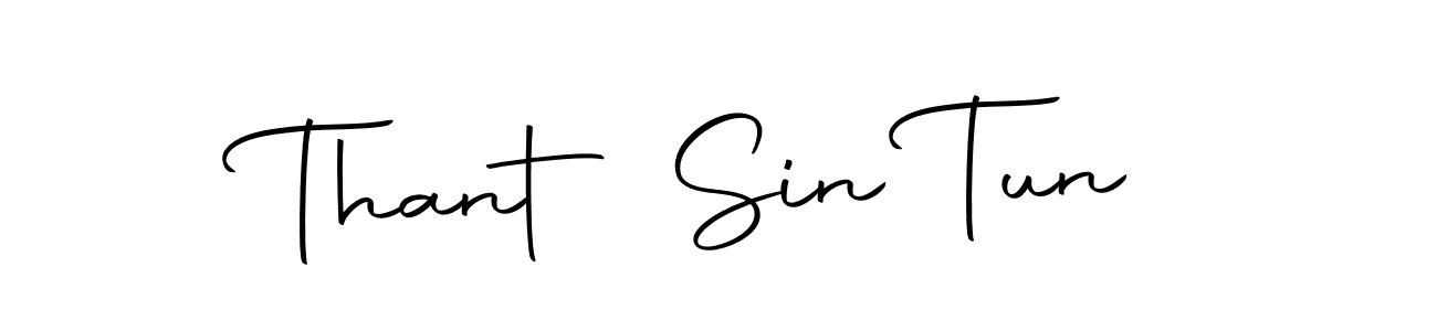 Autography-DOLnW is a professional signature style that is perfect for those who want to add a touch of class to their signature. It is also a great choice for those who want to make their signature more unique. Get Thant Sin Tun name to fancy signature for free. Thant Sin Tun signature style 10 images and pictures png