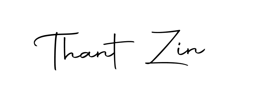 Use a signature maker to create a handwritten signature online. With this signature software, you can design (Autography-DOLnW) your own signature for name Thant Zin. Thant Zin signature style 10 images and pictures png