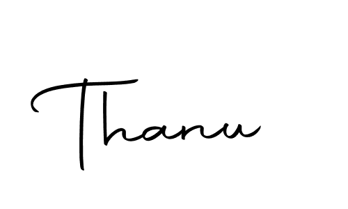 Create a beautiful signature design for name Thanu. With this signature (Autography-DOLnW) fonts, you can make a handwritten signature for free. Thanu signature style 10 images and pictures png