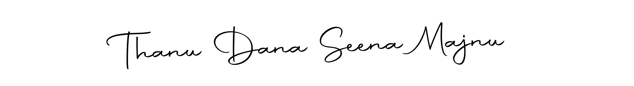 Here are the top 10 professional signature styles for the name Thanu Dana Seena Majnu. These are the best autograph styles you can use for your name. Thanu Dana Seena Majnu signature style 10 images and pictures png