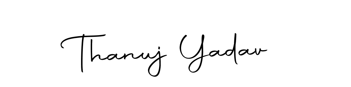 Also we have Thanuj Yadav name is the best signature style. Create professional handwritten signature collection using Autography-DOLnW autograph style. Thanuj Yadav signature style 10 images and pictures png