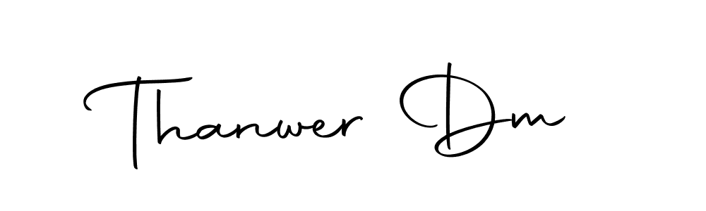 This is the best signature style for the Thanwer Dm name. Also you like these signature font (Autography-DOLnW). Mix name signature. Thanwer Dm signature style 10 images and pictures png