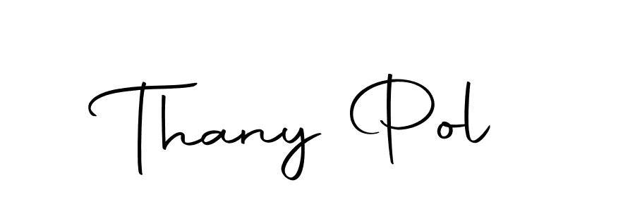 Thany Pol stylish signature style. Best Handwritten Sign (Autography-DOLnW) for my name. Handwritten Signature Collection Ideas for my name Thany Pol. Thany Pol signature style 10 images and pictures png